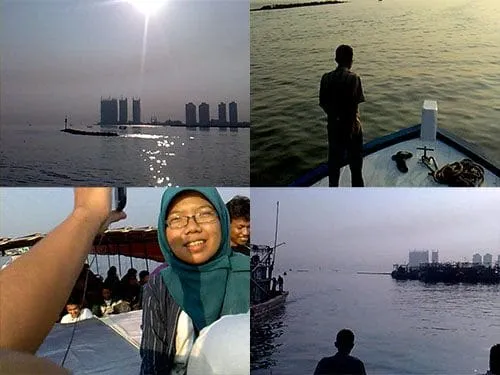 Angkat sauh dari Dermaga Muara Angke.