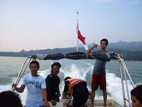 Perjalanan pulang yang santai.