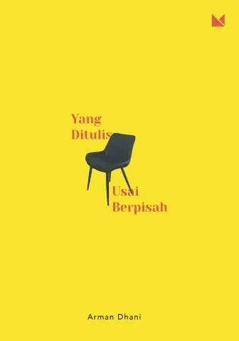 Sampul depan Yang Ditulis Usai Berpisah